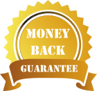 money-back guarantee badge